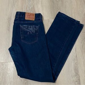 Lucky Brand Dungarees Women’s dark wash straight jeans